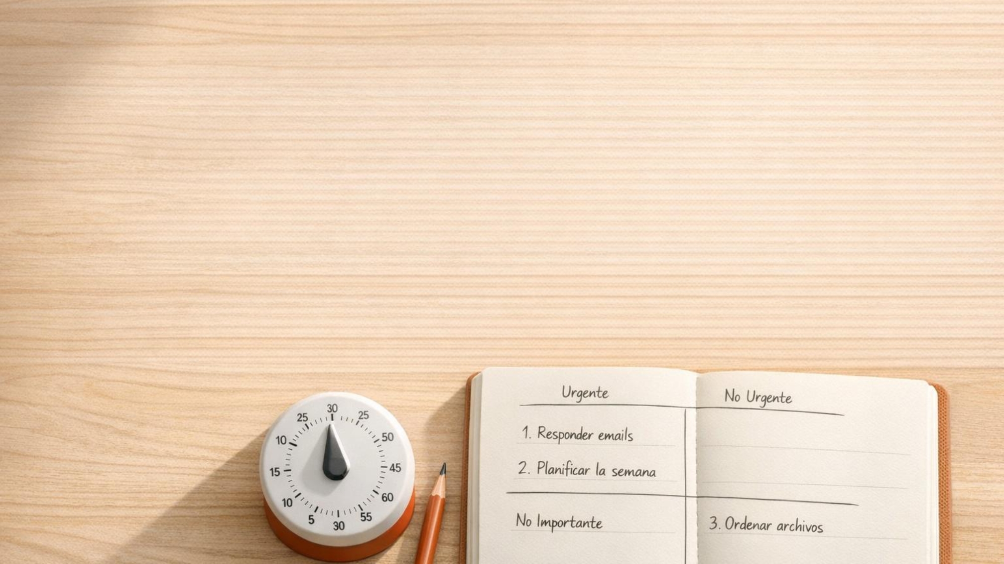 Cómo el Manejo del Tiempo Reduce el Estrés